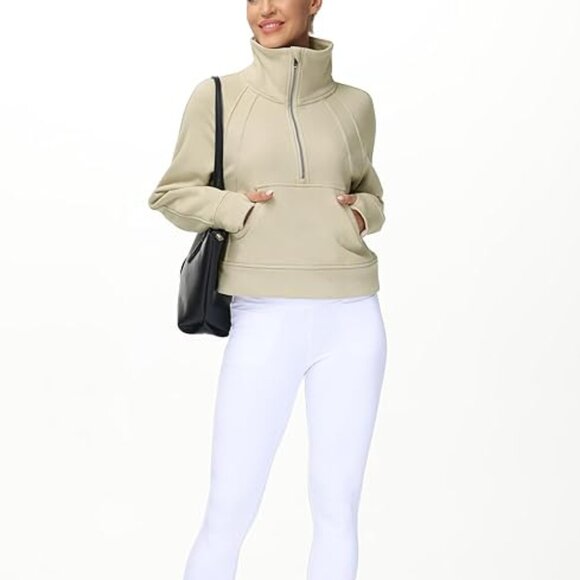 Jackets & Blazers - Half Zip Pullover Fleece Size M